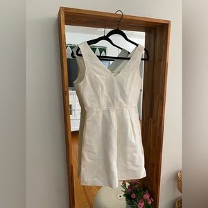 J. Crew White Dress Size 2 - Good Condition